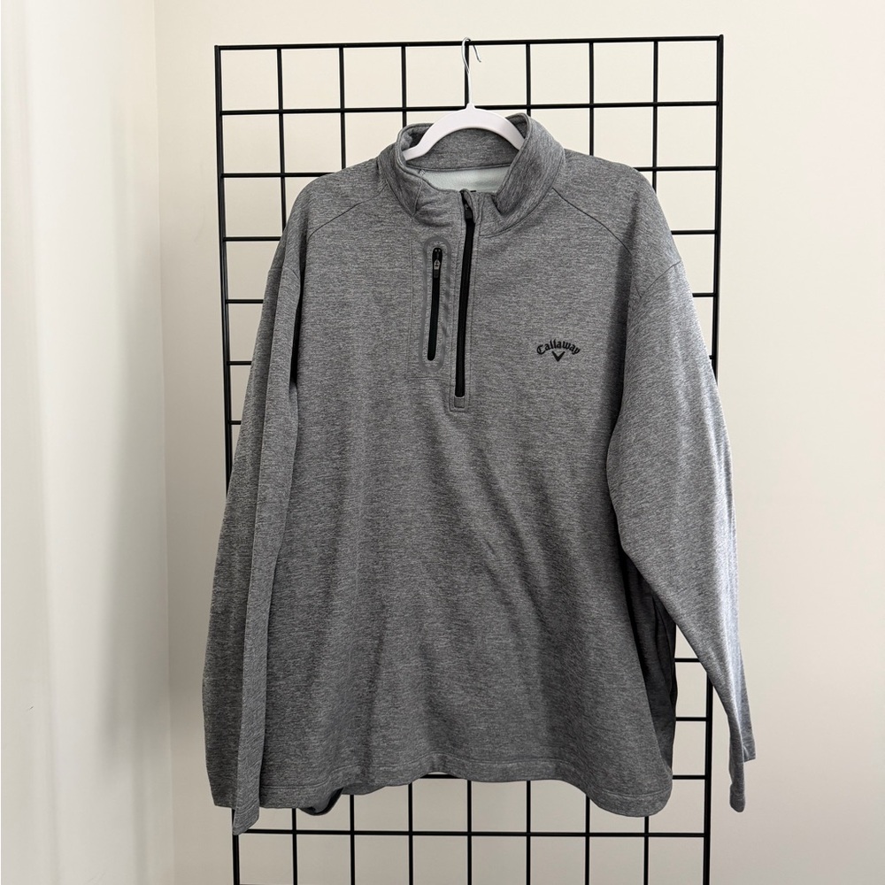 Callaway Heather Gray Pullover